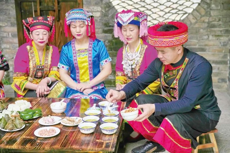 生姜、花生、葱花入茶，也太好喝了吧！